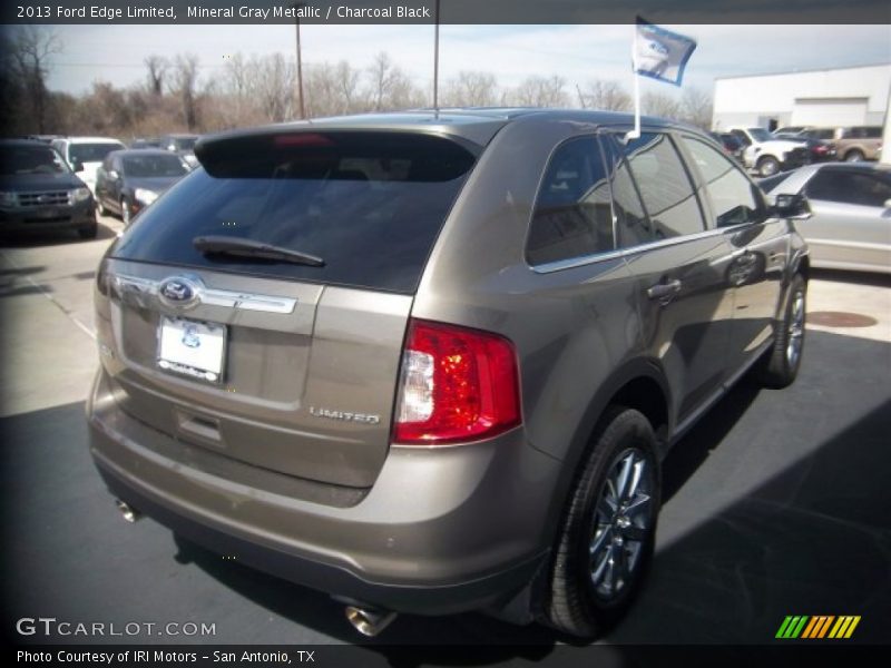 Mineral Gray Metallic / Charcoal Black 2013 Ford Edge Limited