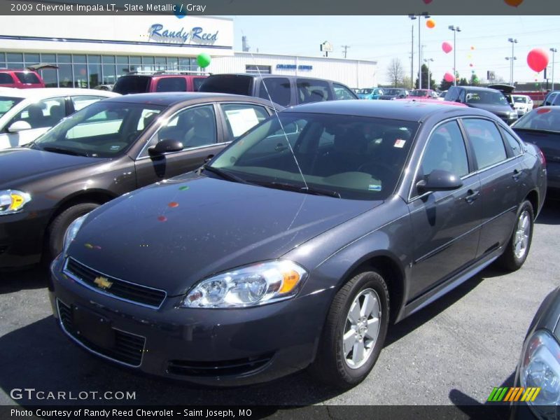 Slate Metallic / Gray 2009 Chevrolet Impala LT