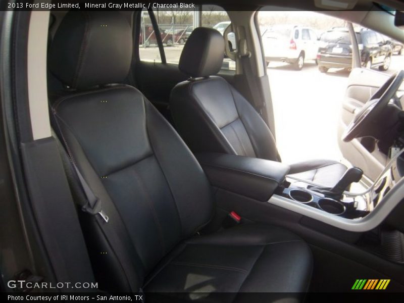Mineral Gray Metallic / Charcoal Black 2013 Ford Edge Limited