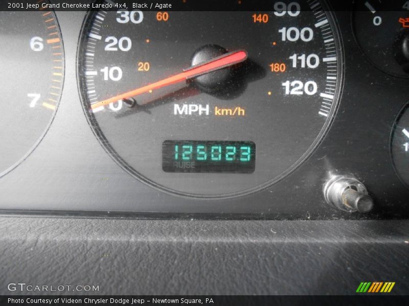 Black / Agate 2001 Jeep Grand Cherokee Laredo 4x4