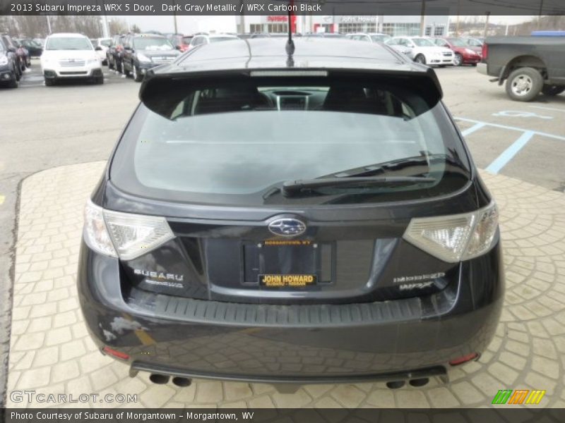Dark Gray Metallic / WRX Carbon Black 2013 Subaru Impreza WRX 5 Door
