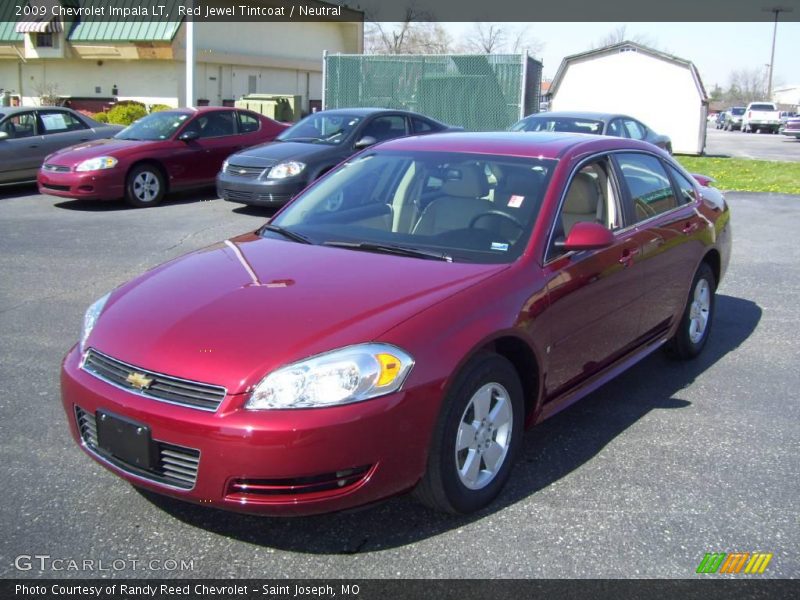 Red Jewel Tintcoat / Neutral 2009 Chevrolet Impala LT