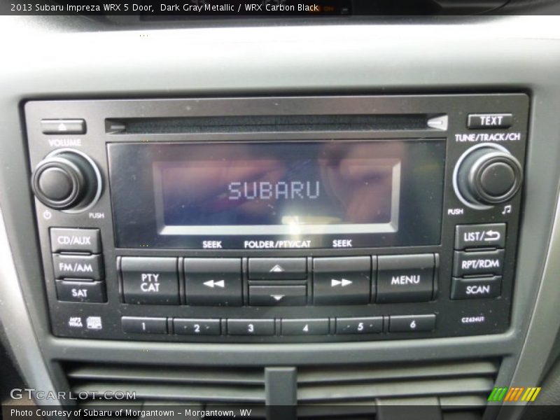 Dark Gray Metallic / WRX Carbon Black 2013 Subaru Impreza WRX 5 Door