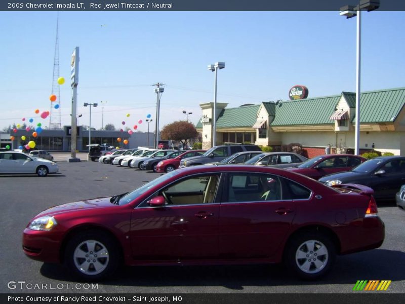 Red Jewel Tintcoat / Neutral 2009 Chevrolet Impala LT