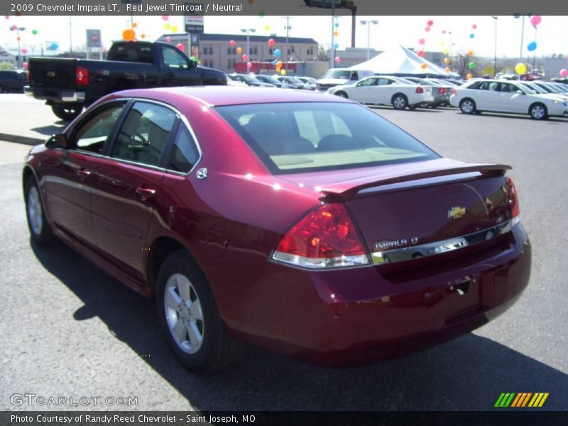 Red Jewel Tintcoat / Neutral 2009 Chevrolet Impala LT
