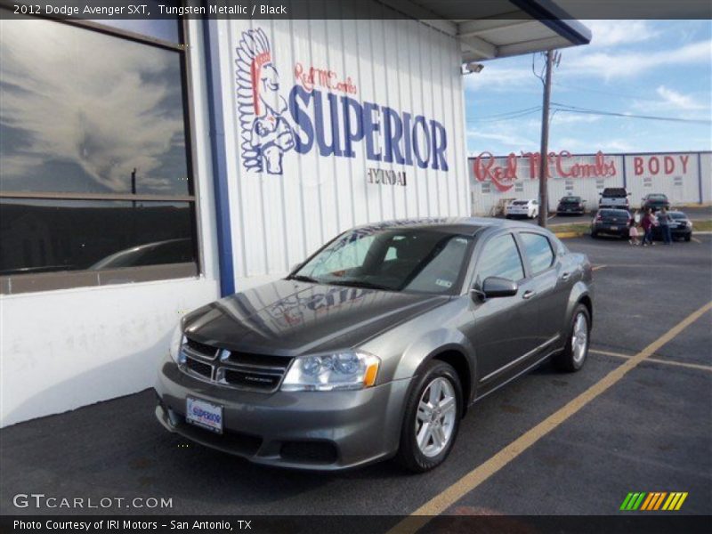 Tungsten Metallic / Black 2012 Dodge Avenger SXT