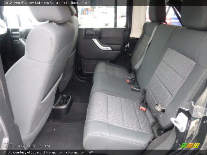 Black / Black 2012 Jeep Wrangler Unlimited Sahara 4x4