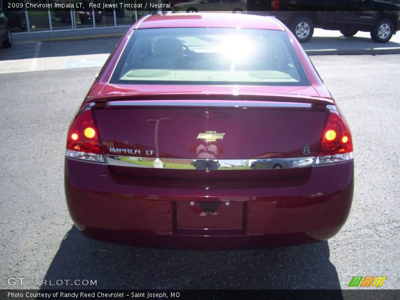 Red Jewel Tintcoat / Neutral 2009 Chevrolet Impala LT