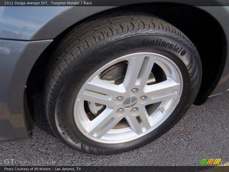 Tungsten Metallic / Black 2012 Dodge Avenger SXT