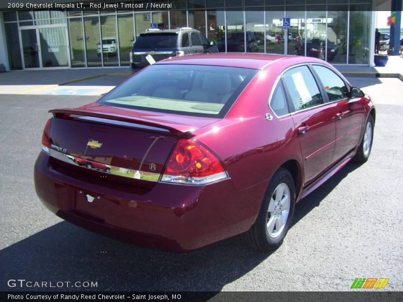 Red Jewel Tintcoat / Neutral 2009 Chevrolet Impala LT