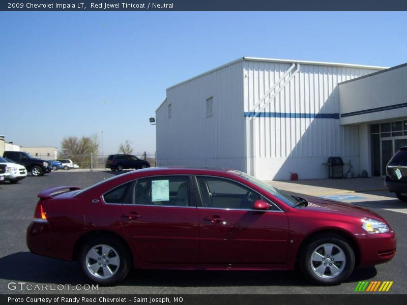 Red Jewel Tintcoat / Neutral 2009 Chevrolet Impala LT