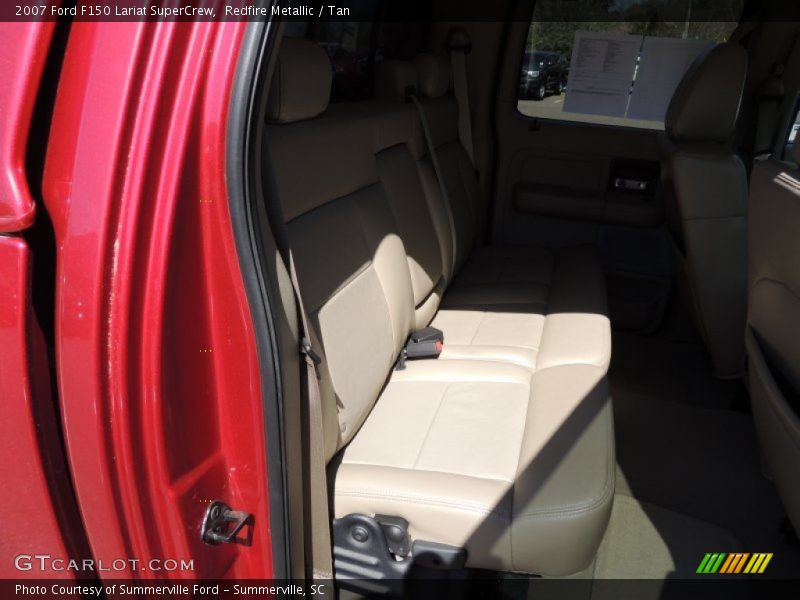 Redfire Metallic / Tan 2007 Ford F150 Lariat SuperCrew