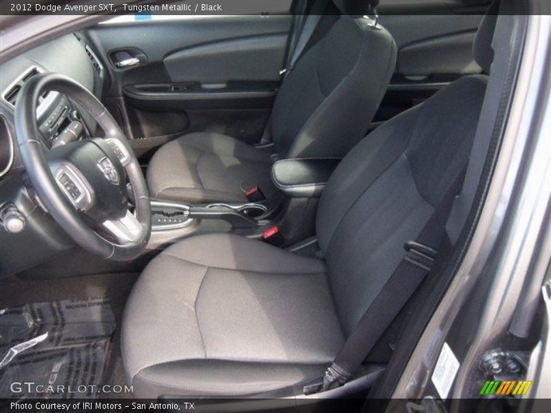 Front Seat of 2012 Avenger SXT