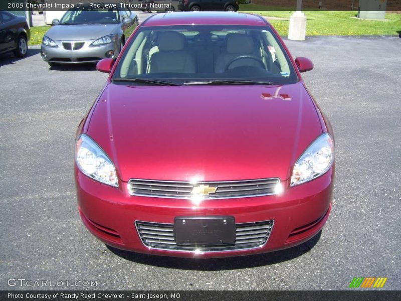 Red Jewel Tintcoat / Neutral 2009 Chevrolet Impala LT