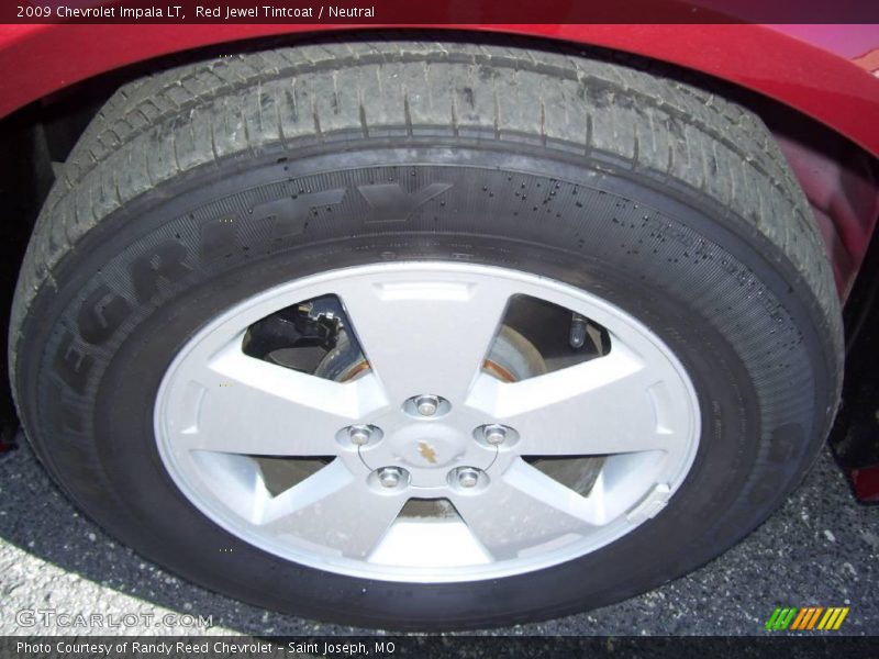 Red Jewel Tintcoat / Neutral 2009 Chevrolet Impala LT
