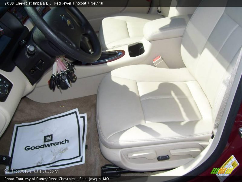 Red Jewel Tintcoat / Neutral 2009 Chevrolet Impala LT