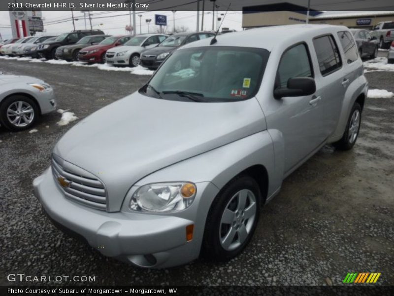 Silver Ice Metallic / Gray 2011 Chevrolet HHR LS