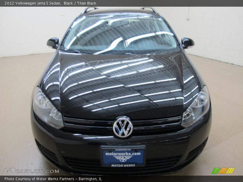 Black / Titan Black 2012 Volkswagen Jetta S Sedan