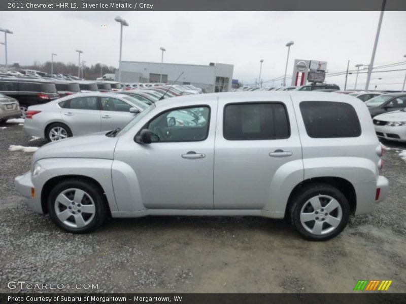 Silver Ice Metallic / Gray 2011 Chevrolet HHR LS