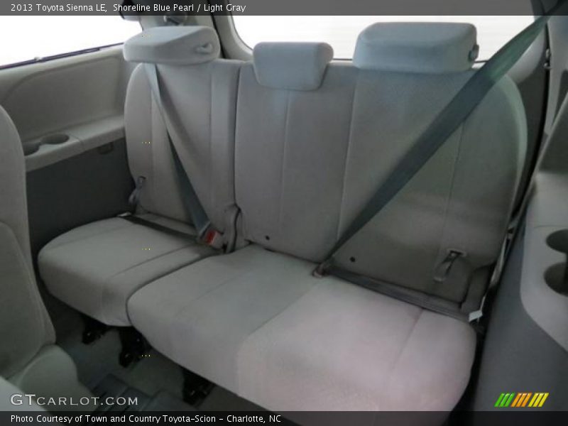 Shoreline Blue Pearl / Light Gray 2013 Toyota Sienna LE