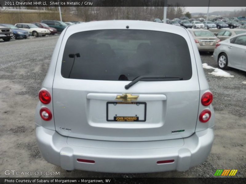 Silver Ice Metallic / Gray 2011 Chevrolet HHR LS
