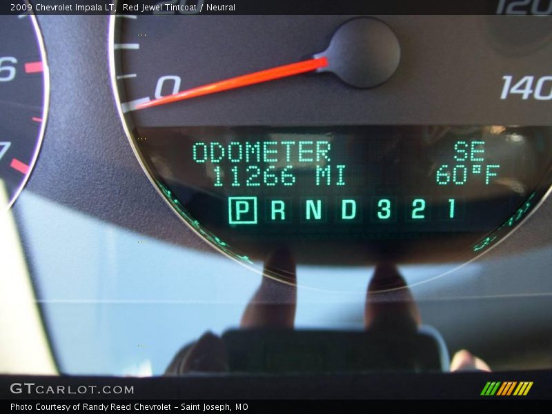 Red Jewel Tintcoat / Neutral 2009 Chevrolet Impala LT