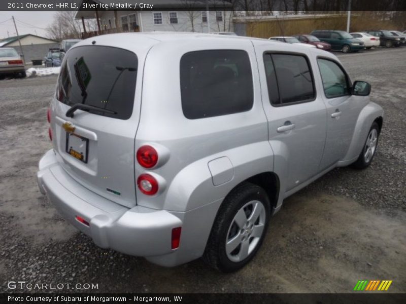 Silver Ice Metallic / Gray 2011 Chevrolet HHR LS