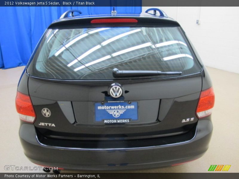 Black / Titan Black 2012 Volkswagen Jetta S Sedan