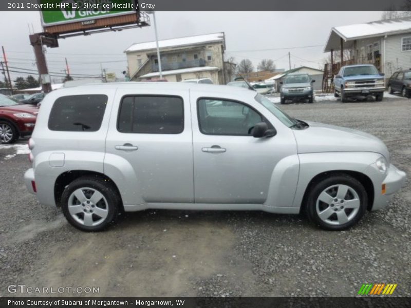 Silver Ice Metallic / Gray 2011 Chevrolet HHR LS