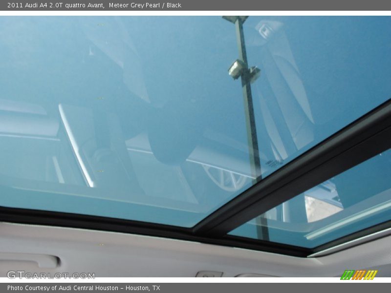 Meteor Grey Pearl / Black 2011 Audi A4 2.0T quattro Avant