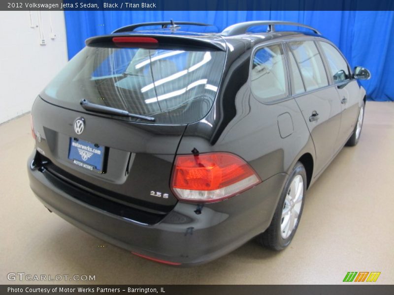 Black / Titan Black 2012 Volkswagen Jetta S Sedan