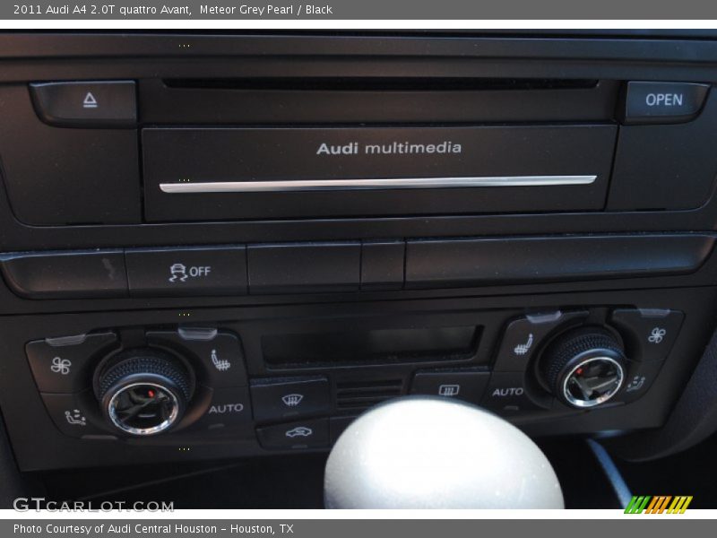 Meteor Grey Pearl / Black 2011 Audi A4 2.0T quattro Avant