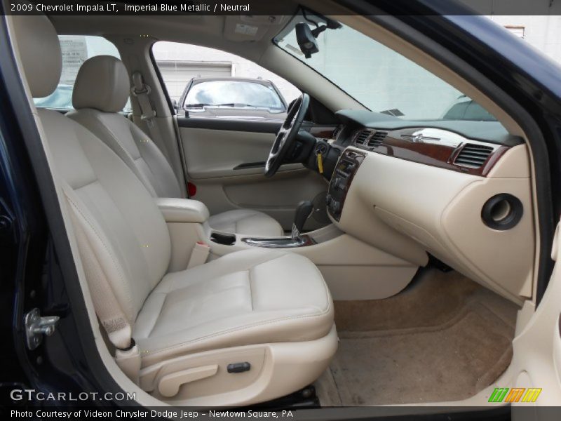 Imperial Blue Metallic / Neutral 2009 Chevrolet Impala LT