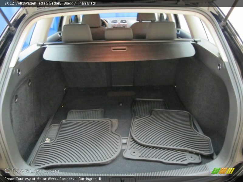 Black / Titan Black 2012 Volkswagen Jetta S Sedan