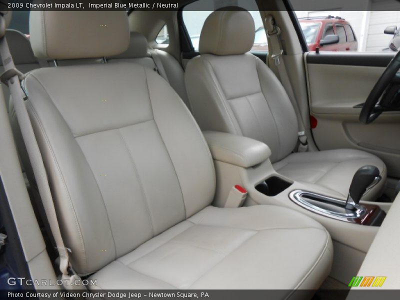 Front Seat of 2009 Impala LT