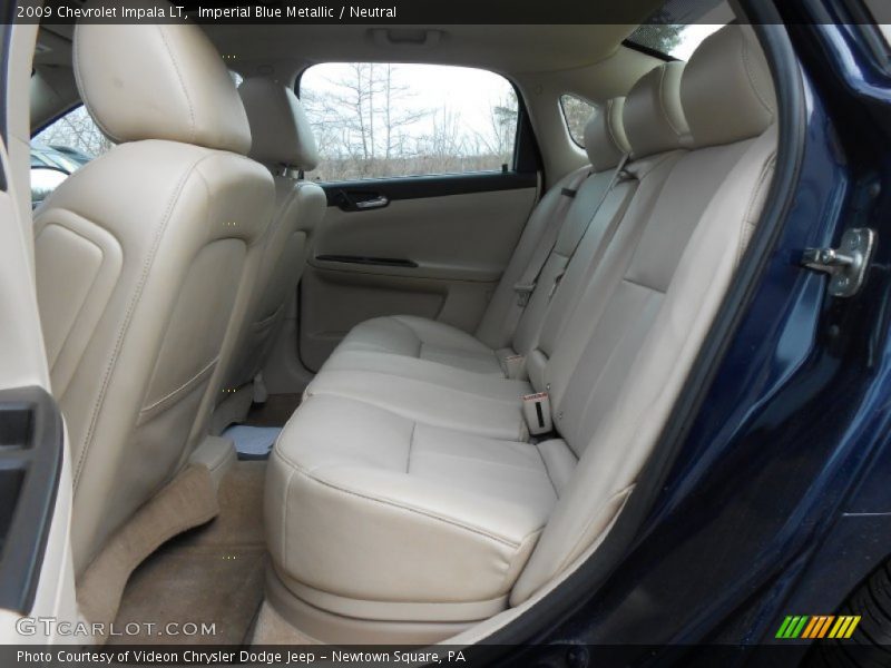 Imperial Blue Metallic / Neutral 2009 Chevrolet Impala LT