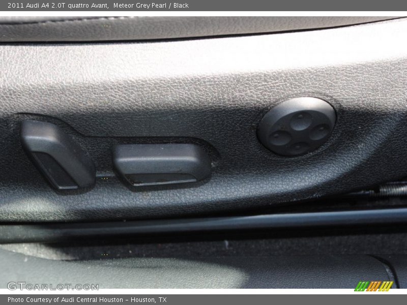Meteor Grey Pearl / Black 2011 Audi A4 2.0T quattro Avant
