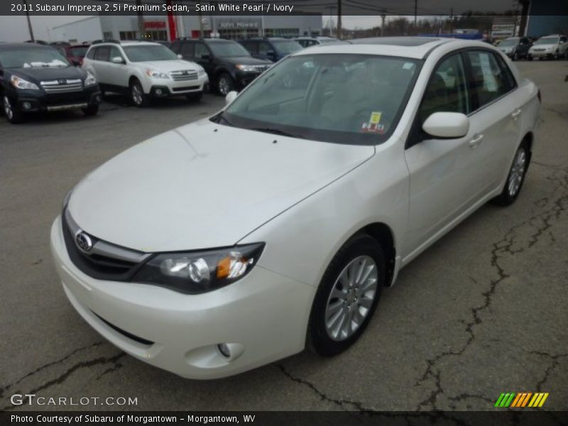 Front 3/4 View of 2011 Impreza 2.5i Premium Sedan