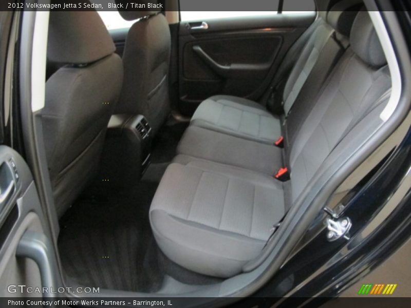 Black / Titan Black 2012 Volkswagen Jetta S Sedan