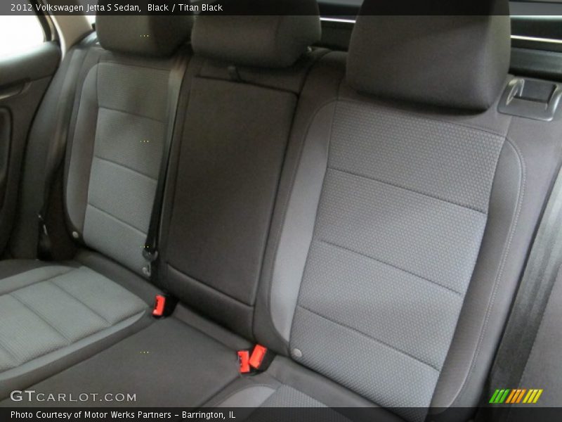 Black / Titan Black 2012 Volkswagen Jetta S Sedan