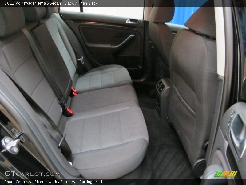 Black / Titan Black 2012 Volkswagen Jetta S Sedan