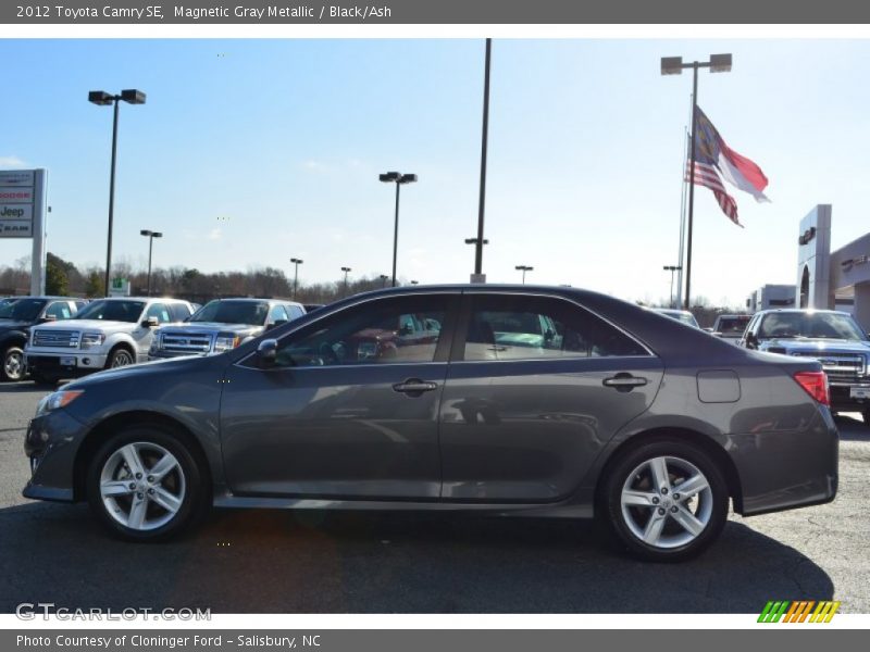 Magnetic Gray Metallic / Black/Ash 2012 Toyota Camry SE