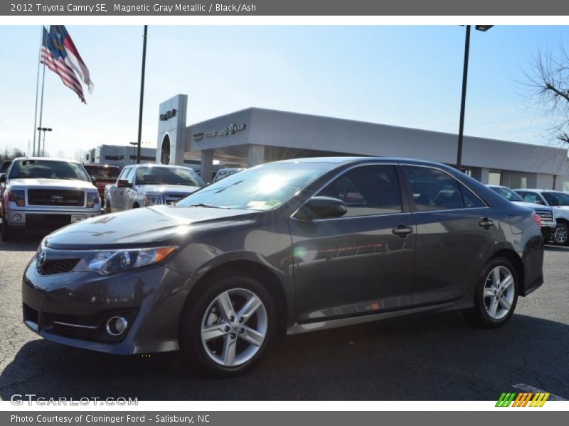 Magnetic Gray Metallic / Black/Ash 2012 Toyota Camry SE