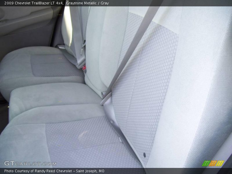 Graystone Metallic / Gray 2009 Chevrolet TrailBlazer LT 4x4