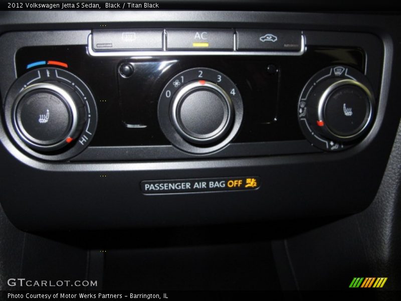 Black / Titan Black 2012 Volkswagen Jetta S Sedan