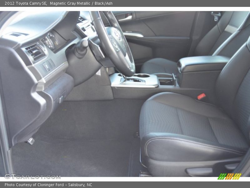 Magnetic Gray Metallic / Black/Ash 2012 Toyota Camry SE