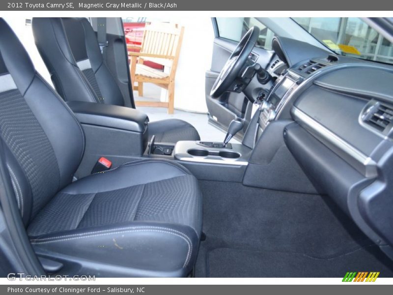 Magnetic Gray Metallic / Black/Ash 2012 Toyota Camry SE