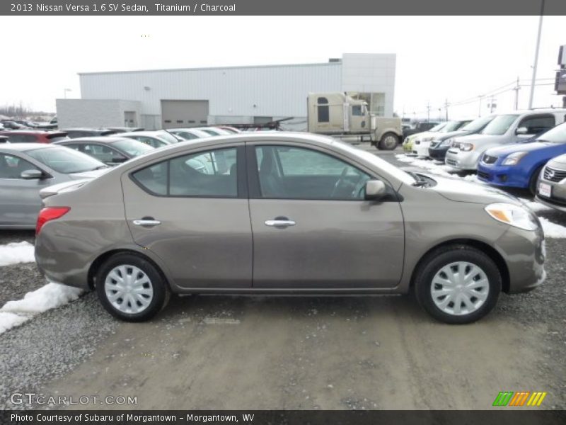 Titanium / Charcoal 2013 Nissan Versa 1.6 SV Sedan