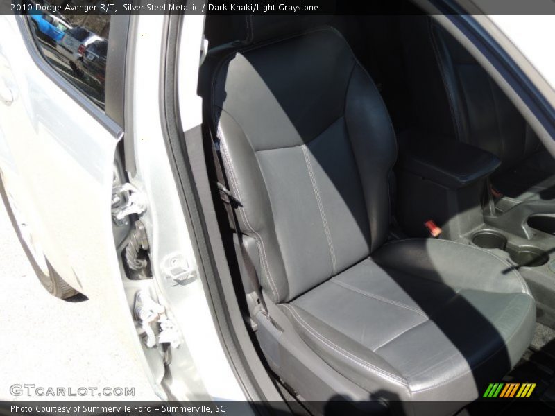 Silver Steel Metallic / Dark Khaki/Light Graystone 2010 Dodge Avenger R/T
