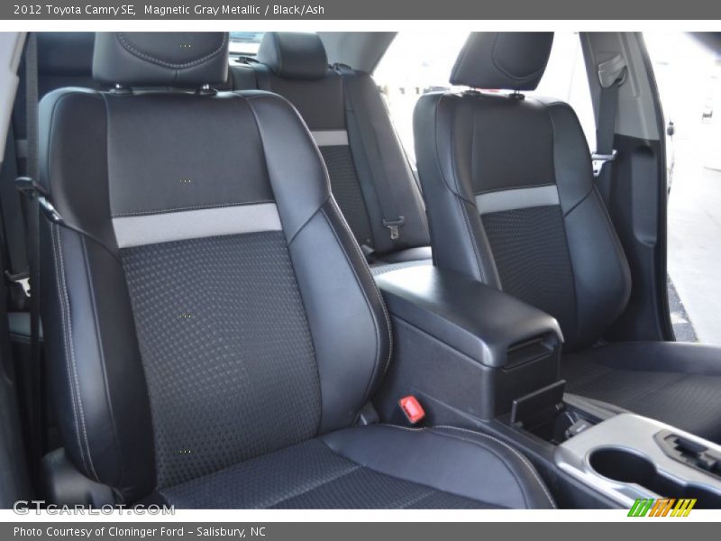 Magnetic Gray Metallic / Black/Ash 2012 Toyota Camry SE